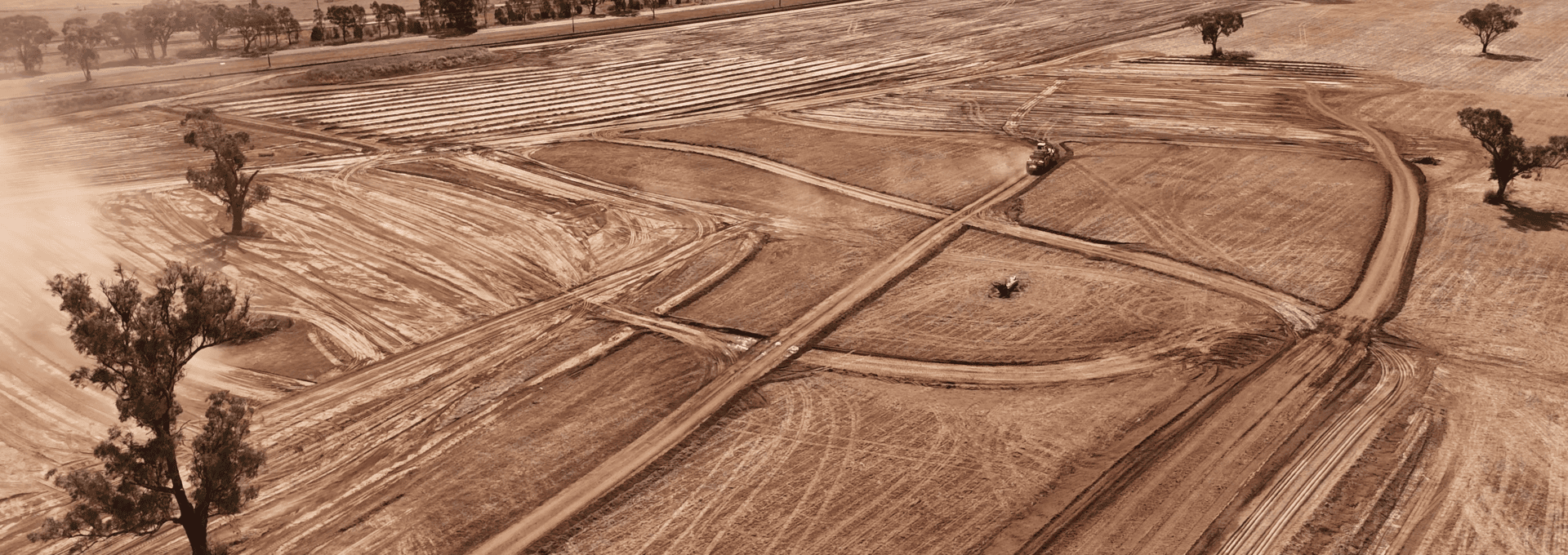 Civil works at Arcadia Residential Estate in Tamworth