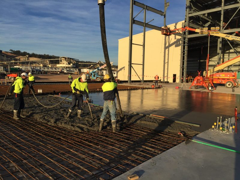 MCC HV WORKSHOP STAGE 2 CONCRETE